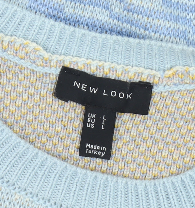 New Look Women's Multicoloured L Pullover Jumper