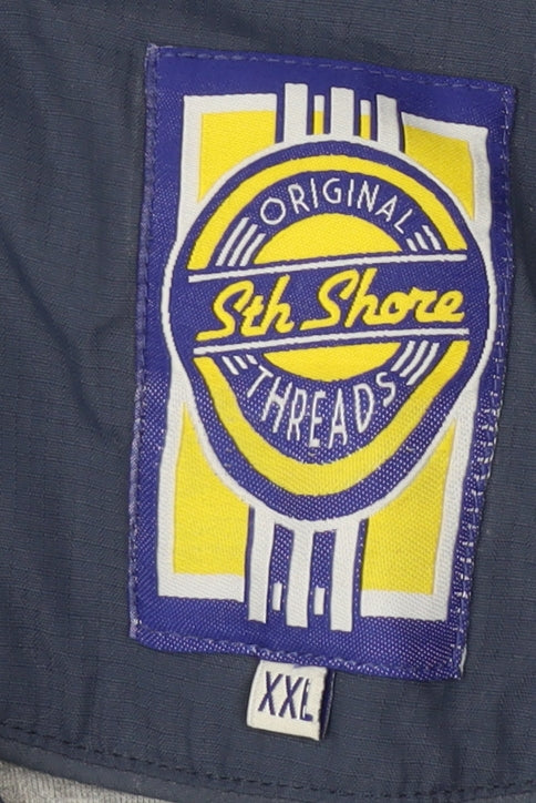 Sth Shore Threads Men's 2XL Blue Basic Jacket