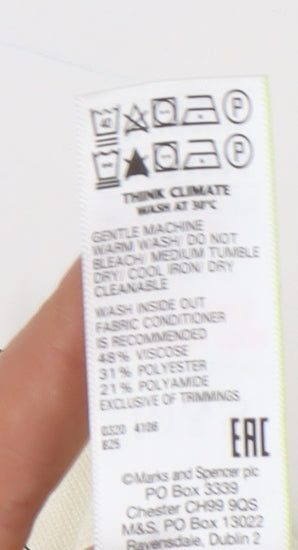 Marks & Spencer Women’s Ivory Jumper Square Neck