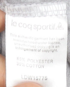 Le Coq Sportif Women's Grey Basic T-Shirt L