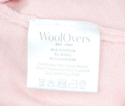 WoolOvers Women's Pink Pullover Jumper XS