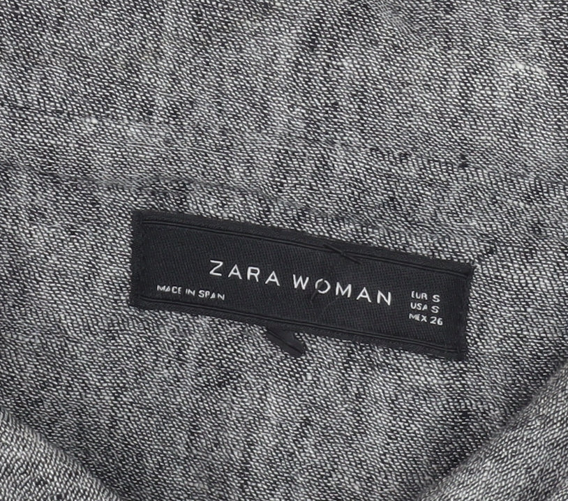 Zara Women’s Grey Slim Fit Jacket, S, Casual