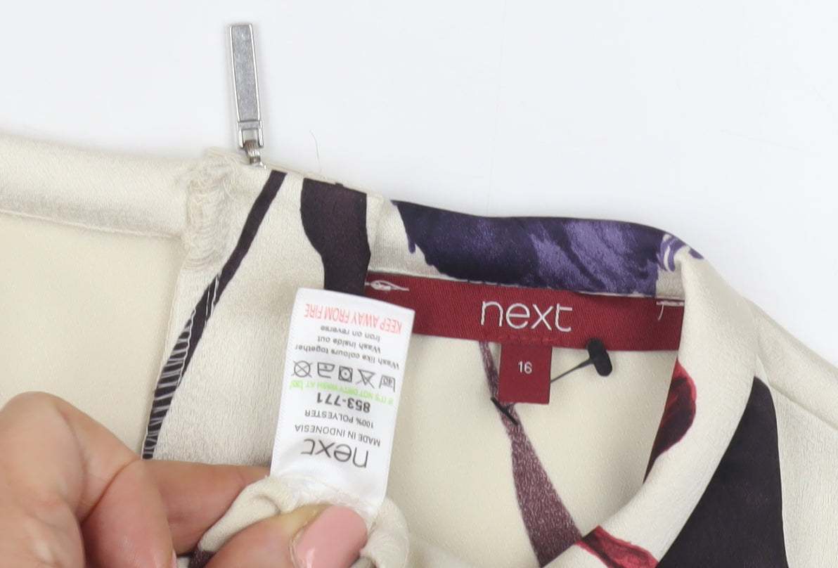 Next Women's Multicoloured Floral Blouse