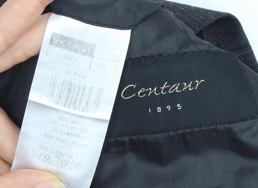 Centaur Men's Grey Blazer 40L Jacket Formal