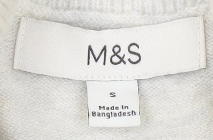 Marks & Spencer Women’s Striped Roll Neck Jumper S
