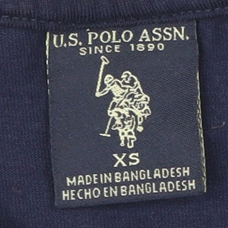 U.S. Polo Assn. Blue T-Shirt XS Unisex Adults Classic