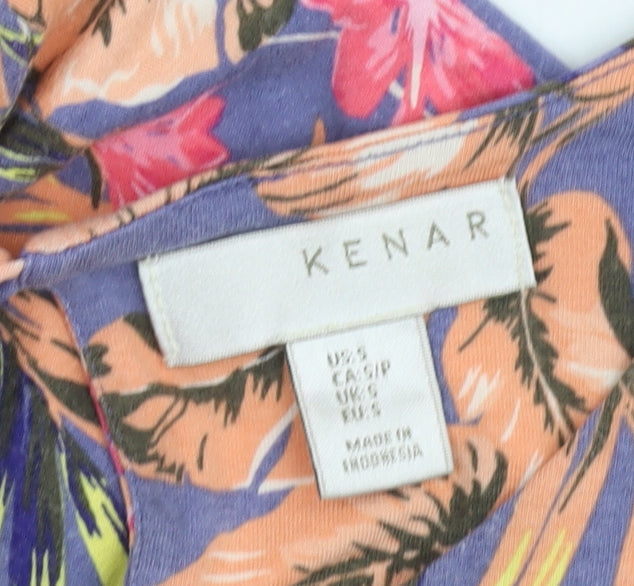 Kenar Women's Multicoloured A-Line Dress Size 6