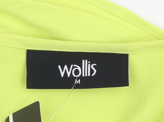 Wallis Women's Green Tunic with Beaded Neckline, M