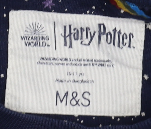 Marks & Spencer Girls Blue Harry Potter Pullover Sweatshirt