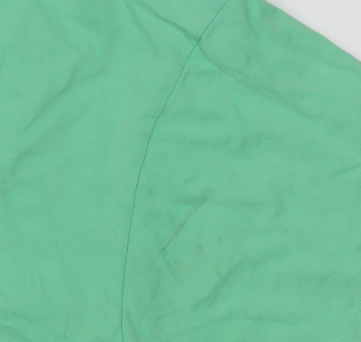 ASOS Women's Green Cropped T-Shirt Size 12