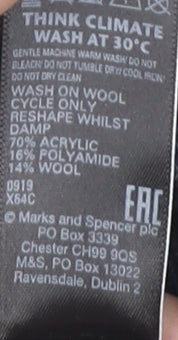 Marks & Spencer Women's Grey Pullover Jumper M