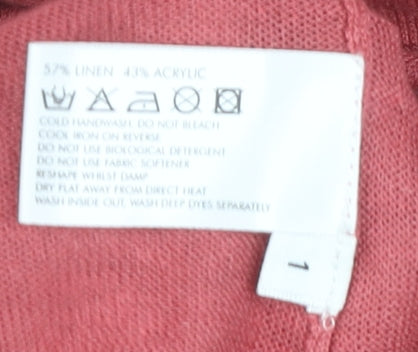 Elvi Women's Pink Cardigan