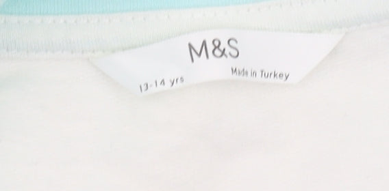 Marks & Spencer Girls Multicoloured Full Zip Sweatshirt