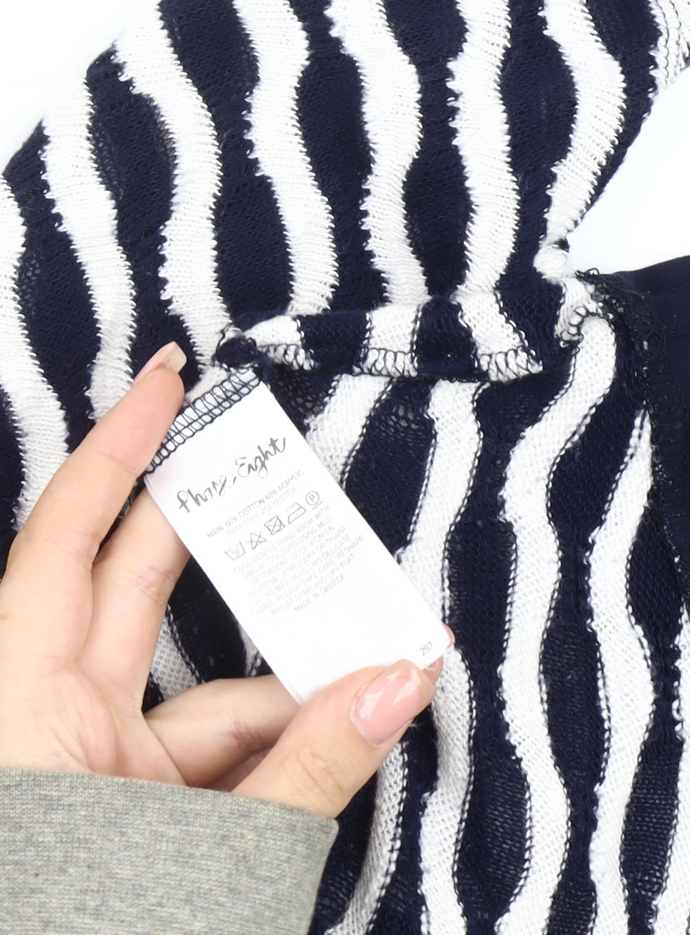 Phase Eight Women's Multicoloured Striped Tunic Jumper