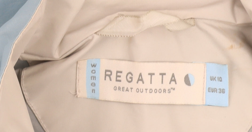 Regatta Women's Blue Regular Fit Jacket Size 10