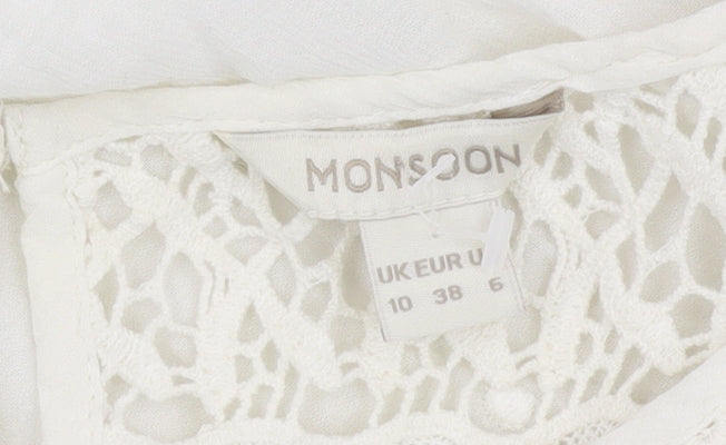Monsoon Women's Ivory Camisole Blouse Size 10