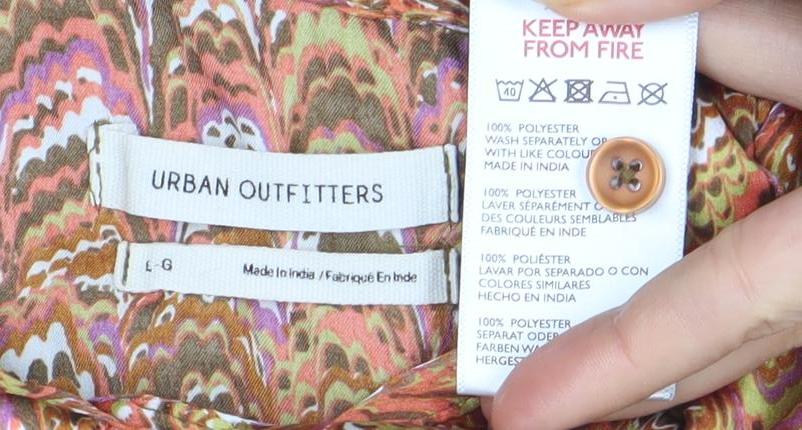 Urban Outfitters Women's Multicoloured Button-Up