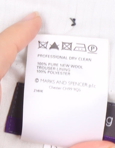 Marks & Spencer Men's Grey Dress Pants, Size 36