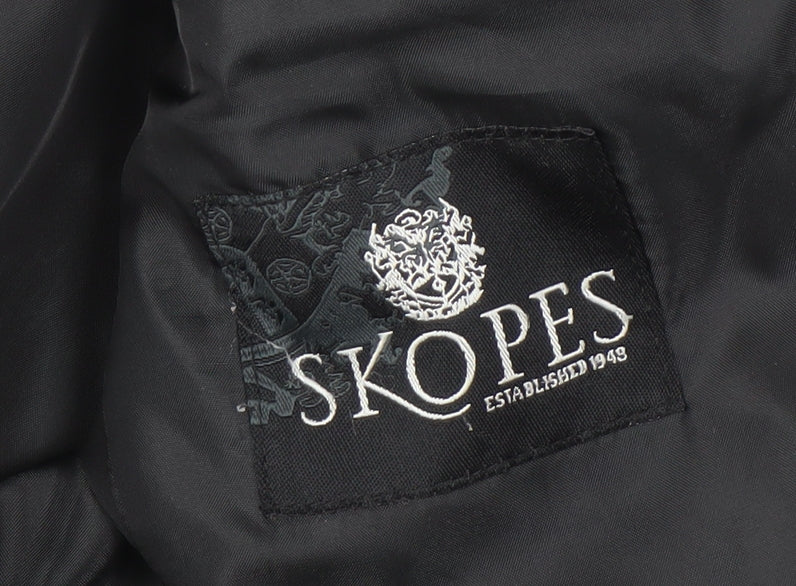 Skopes Men's Black Blazer, 40R, Formal Jacket