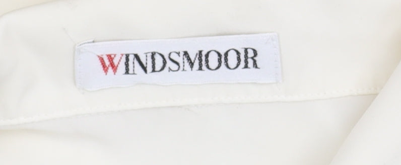 Windsmoor Women's Ivory Long Sleeve Button-Up Shirt