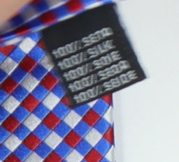 Charles Tyrwhitt Men's Multicoloured Check Silk Tie