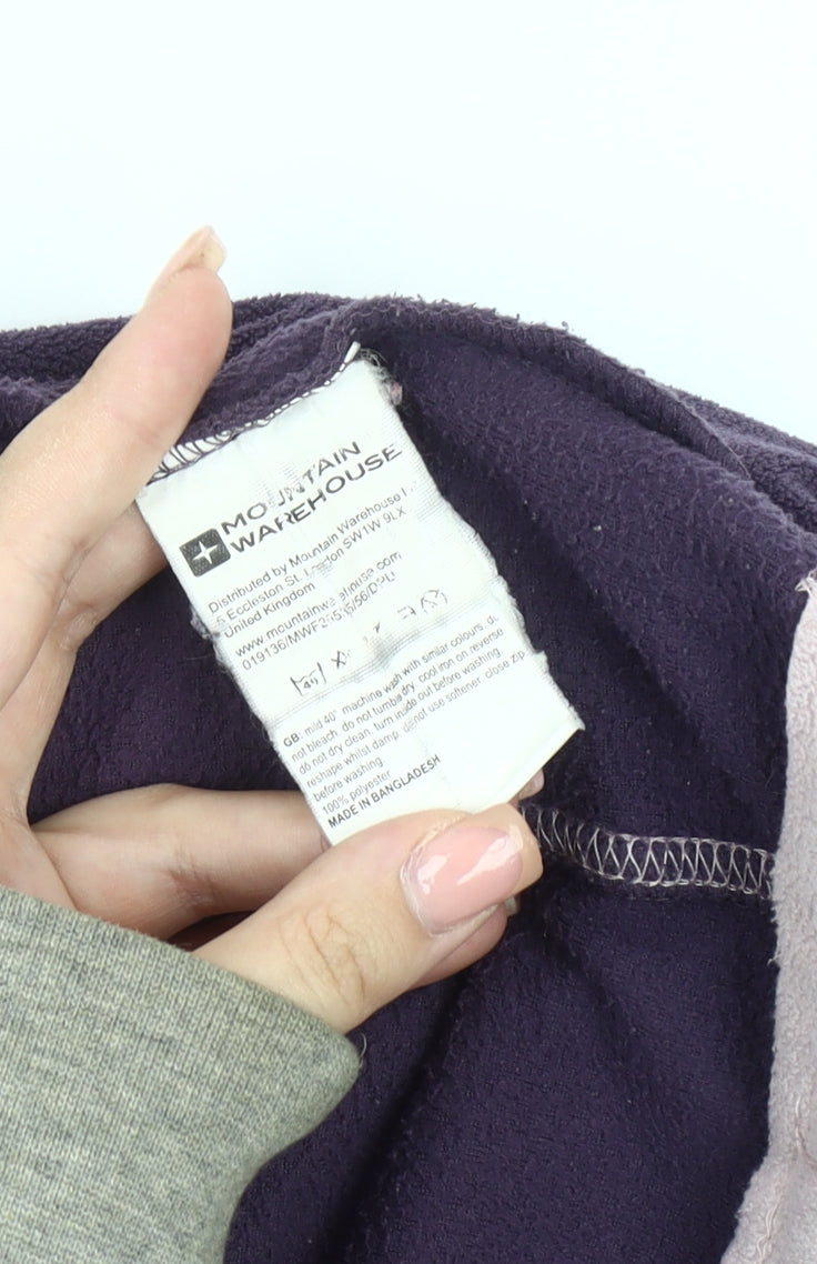Mountain Warehouse Women's Purple Pullover Sweatshirt Size 14