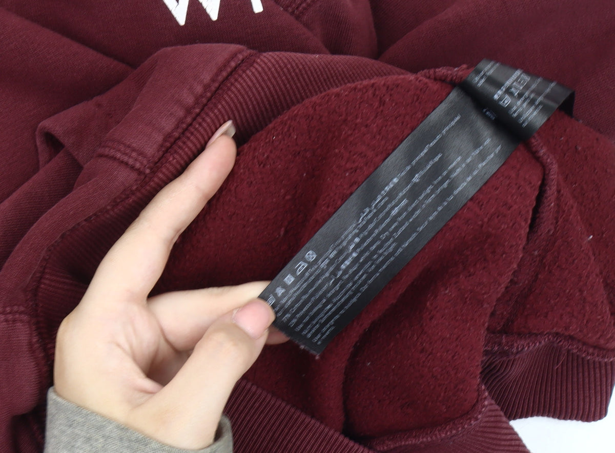 Jack Wills Women's Red Hoodie S - Classic Pullover Knit