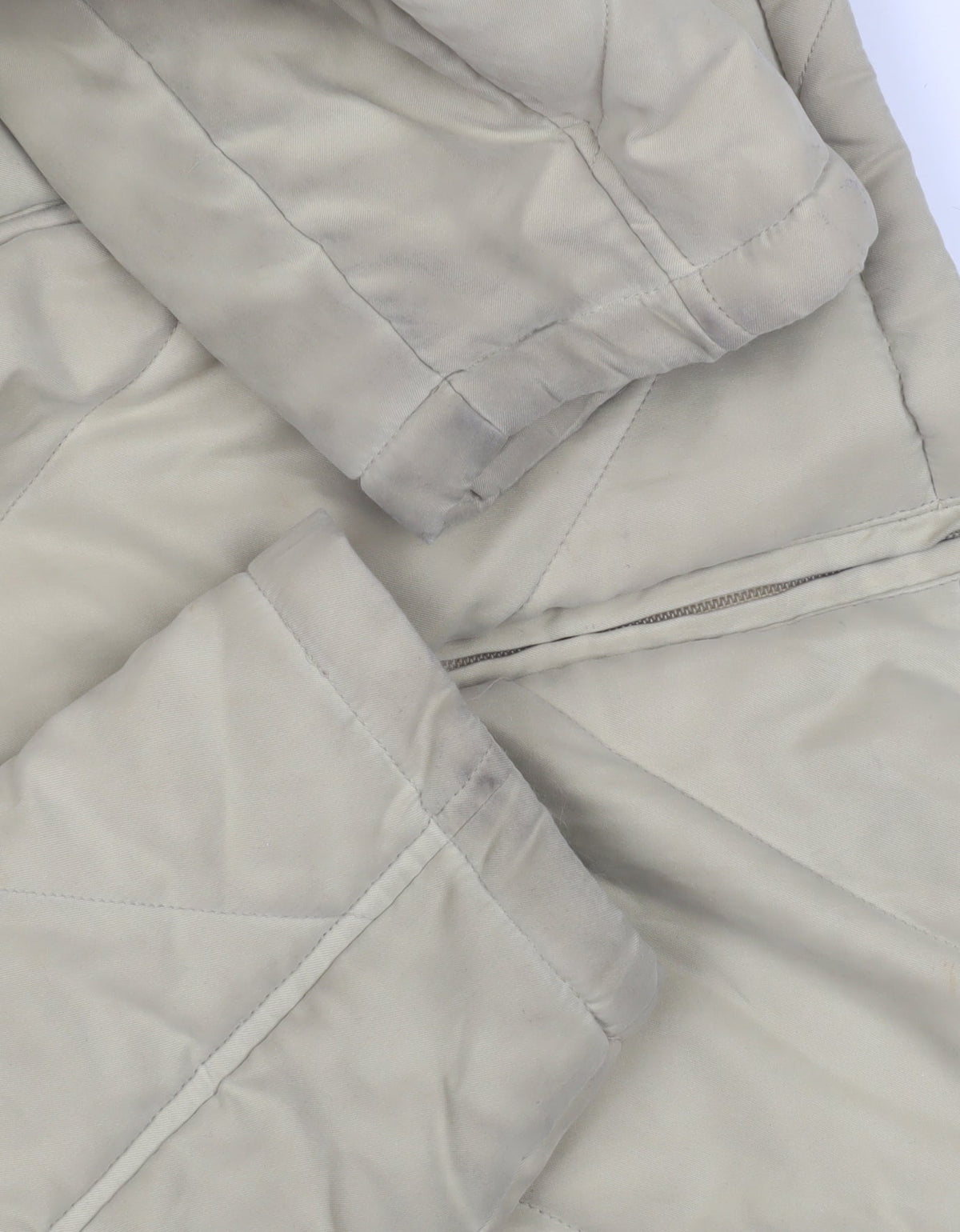 Dorothy Perkins Women Beige Size 14 Puffer Jacket