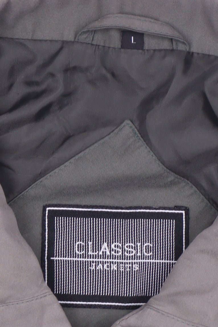 Classics Men's Green Bomber Jacket L