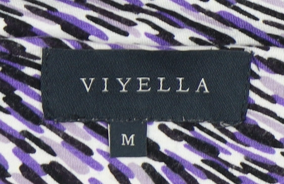 Viyella Women's Multicoloured Animal Print T-Shirt M