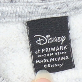 Disney Boys Grey Mickey Mouse Sweatshirt 2-3 Years