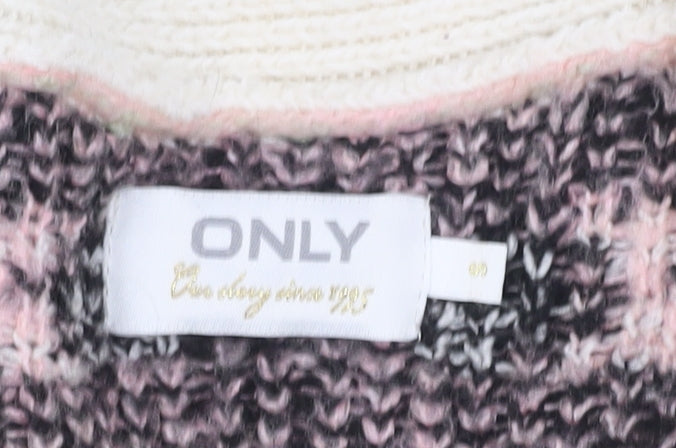 Only Women's Multicoloured Fair Isle Cardigan XS