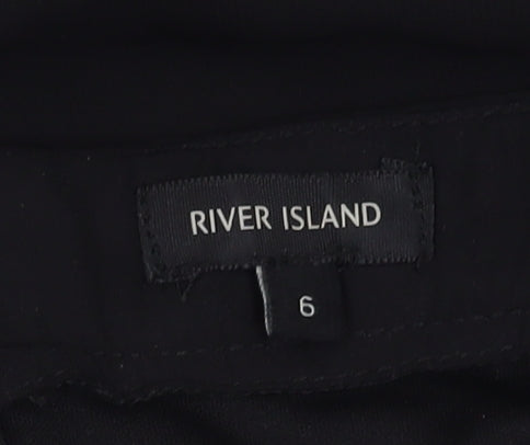River Island Women's Black Long Skirt Size 6