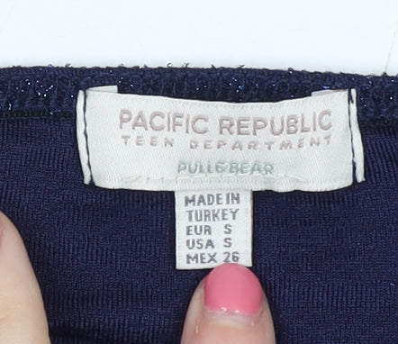 Pacific Republic Blue Halter Top for Teens