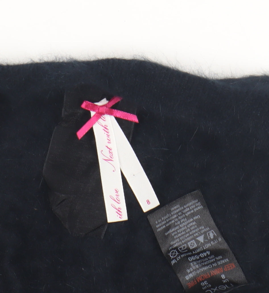 Next Women's Black Short Sleeve Jacket Size 8