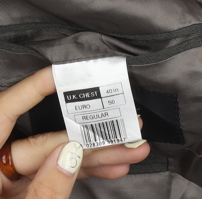 Centaur Men's Grey Blazer 40 Regular