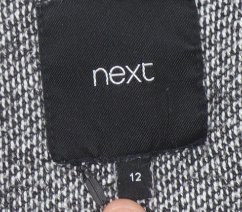 Next Women's Grey Cardigan, Collared Size 12