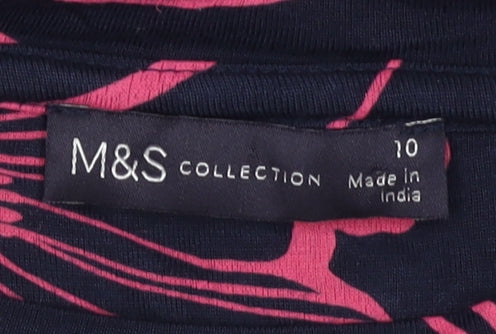 Marks & Spencer Women’s Floral T-Shirt, Size 10, Multicoloured