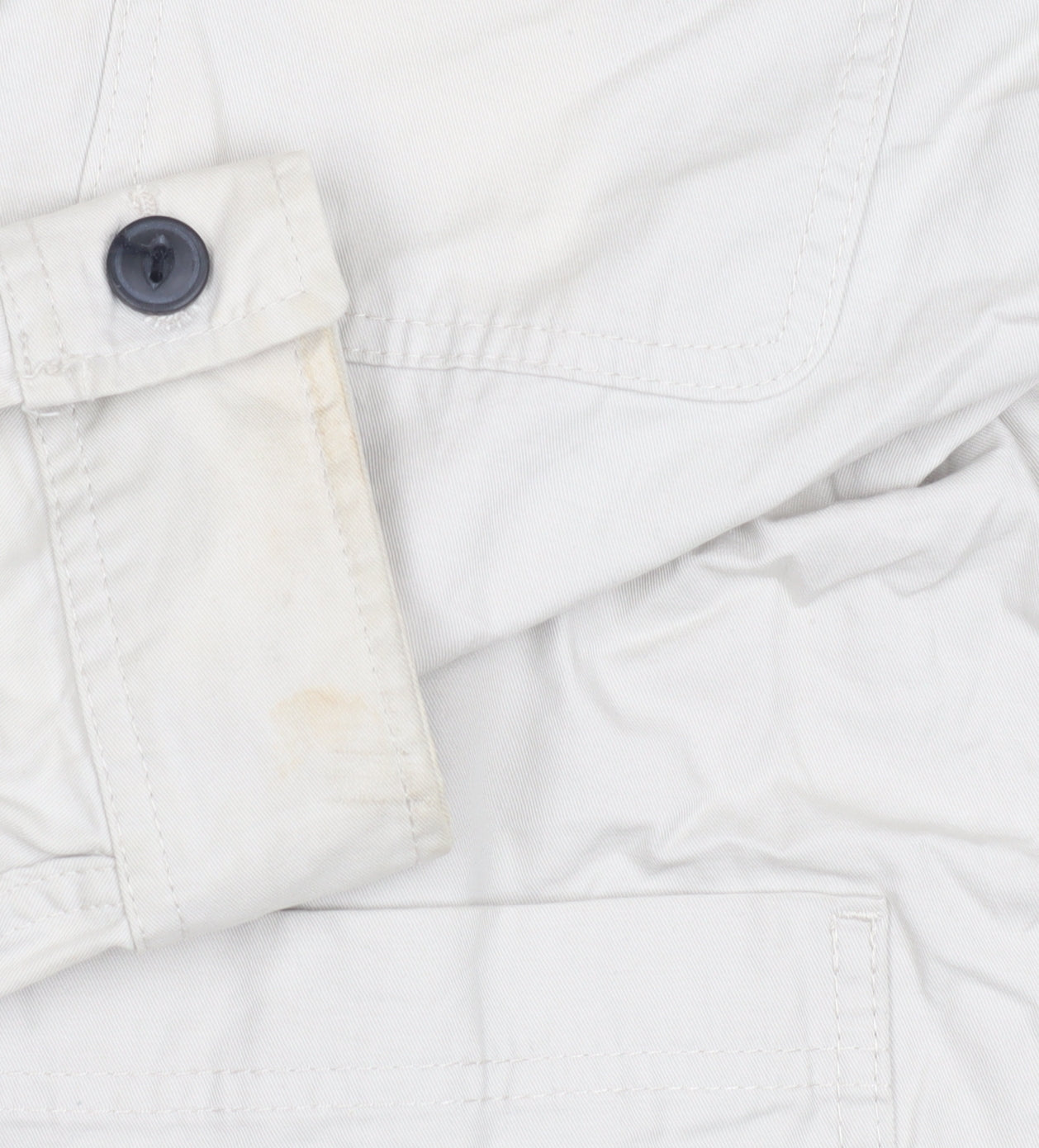 H&M Beige Men’s XL Casual Jacket, Button Style