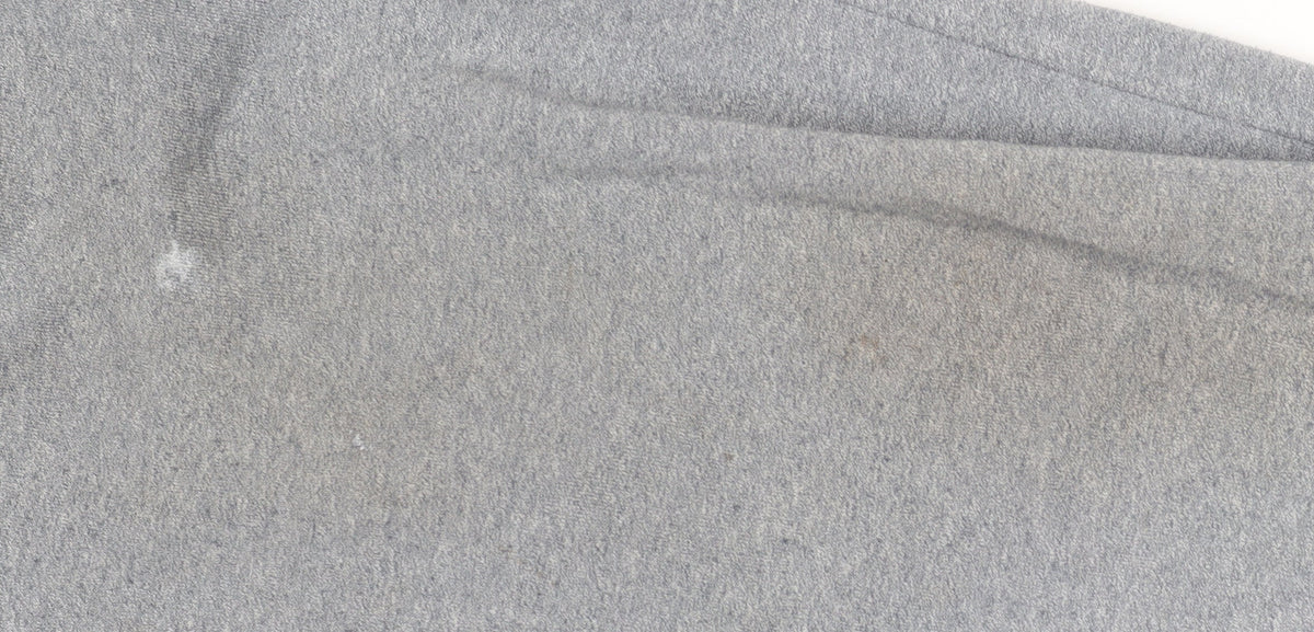 Reebok Men's Grey Sweatpants - Size L, Fleece, Relaxed Fit