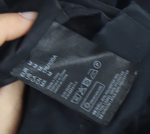 H&M Women's Black Parka Jacket, Medium, Casual Wear