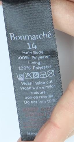 Bonmarché Women's Multicoloured Off Shoulder Blouse Size 14