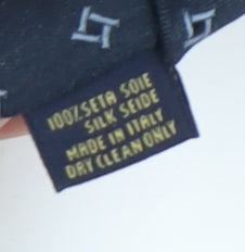 Blazer Men's Blue Geometric Silk Tie