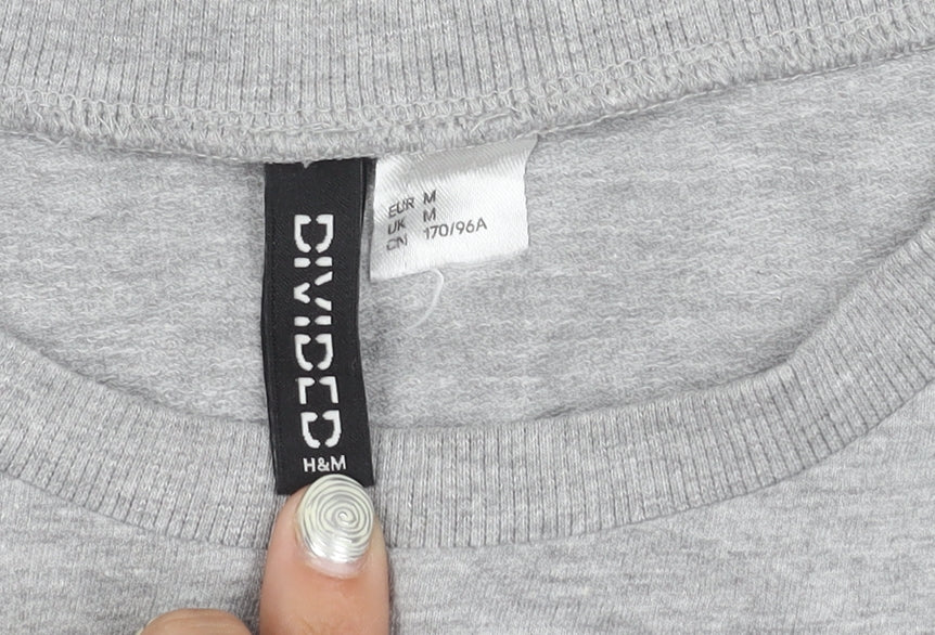 H&M Grey NASA Crew Neck T-Shirt Size 12
