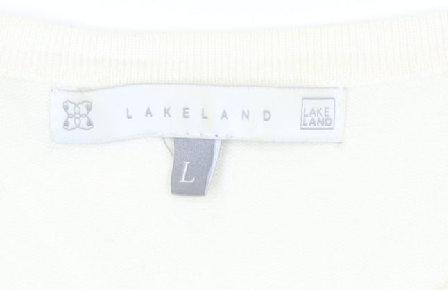 Lakeland Women's Multicoloured Floral Pullover Jumper, L