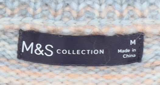 Marks & Spencer Women's Multicoloured Pullover Jumper M