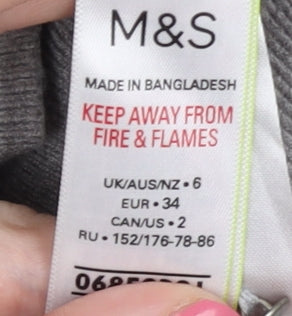 Marks & Spencer Women's Multicoloured Mock Neck Jumper