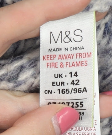 Marks & Spencer Women Multicoloured Long Sleeve Jumper