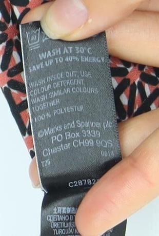 Marks & Spencer Women's Geometric Blouse Size 10