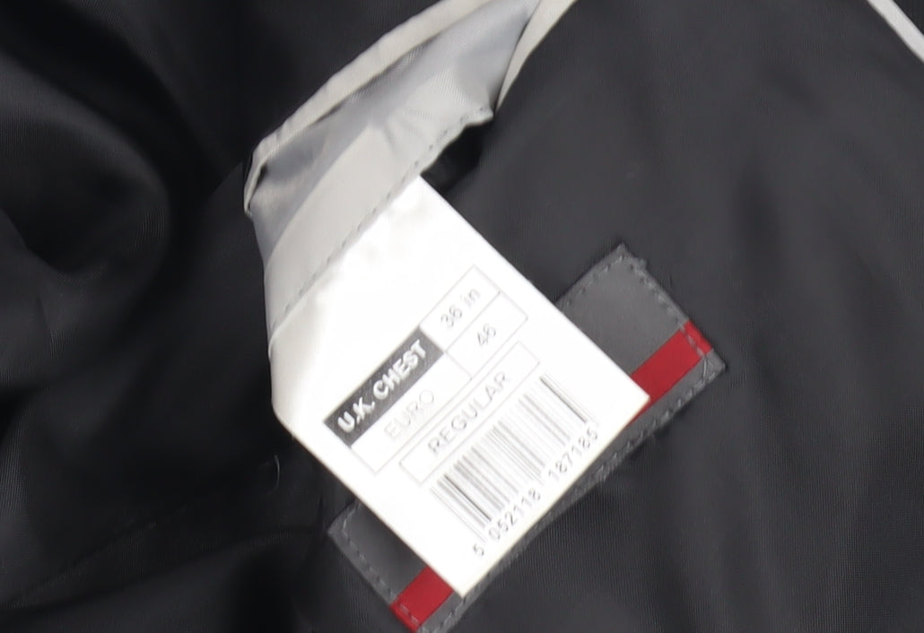 Burton Men's Black Regular Fit Blazer 36R